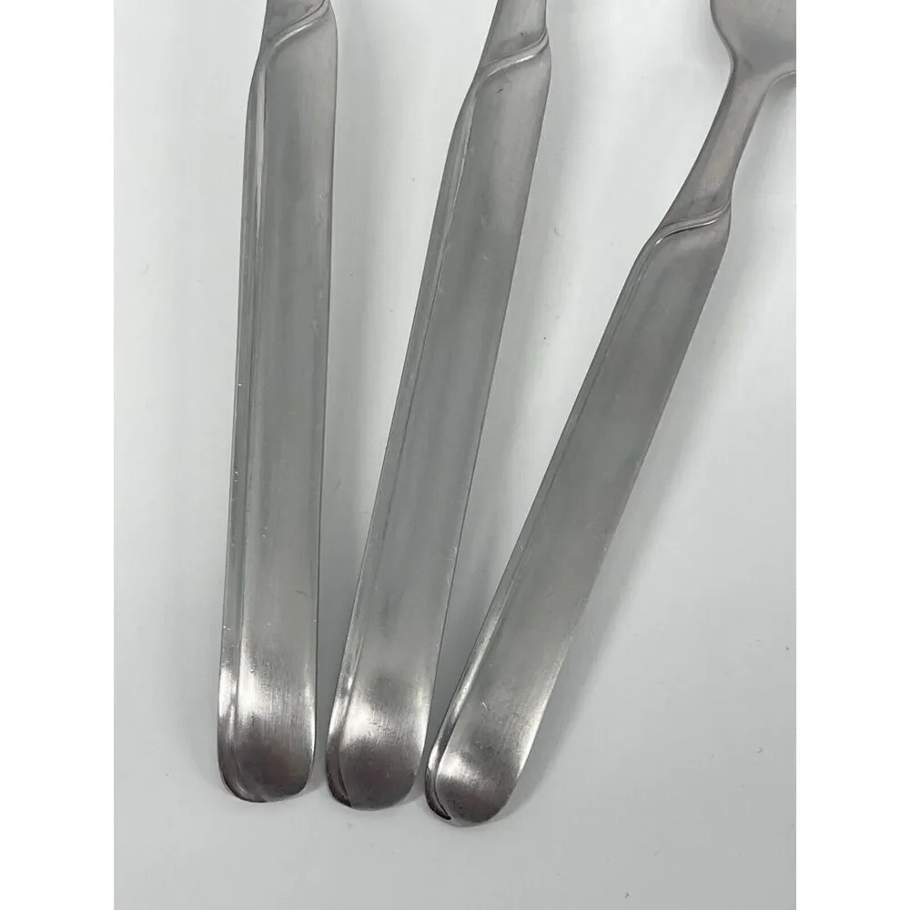 J A Henckels Zwilling Synergy Stainless 2 Dinner 8” 1 Salad 6 7/8” Forks
